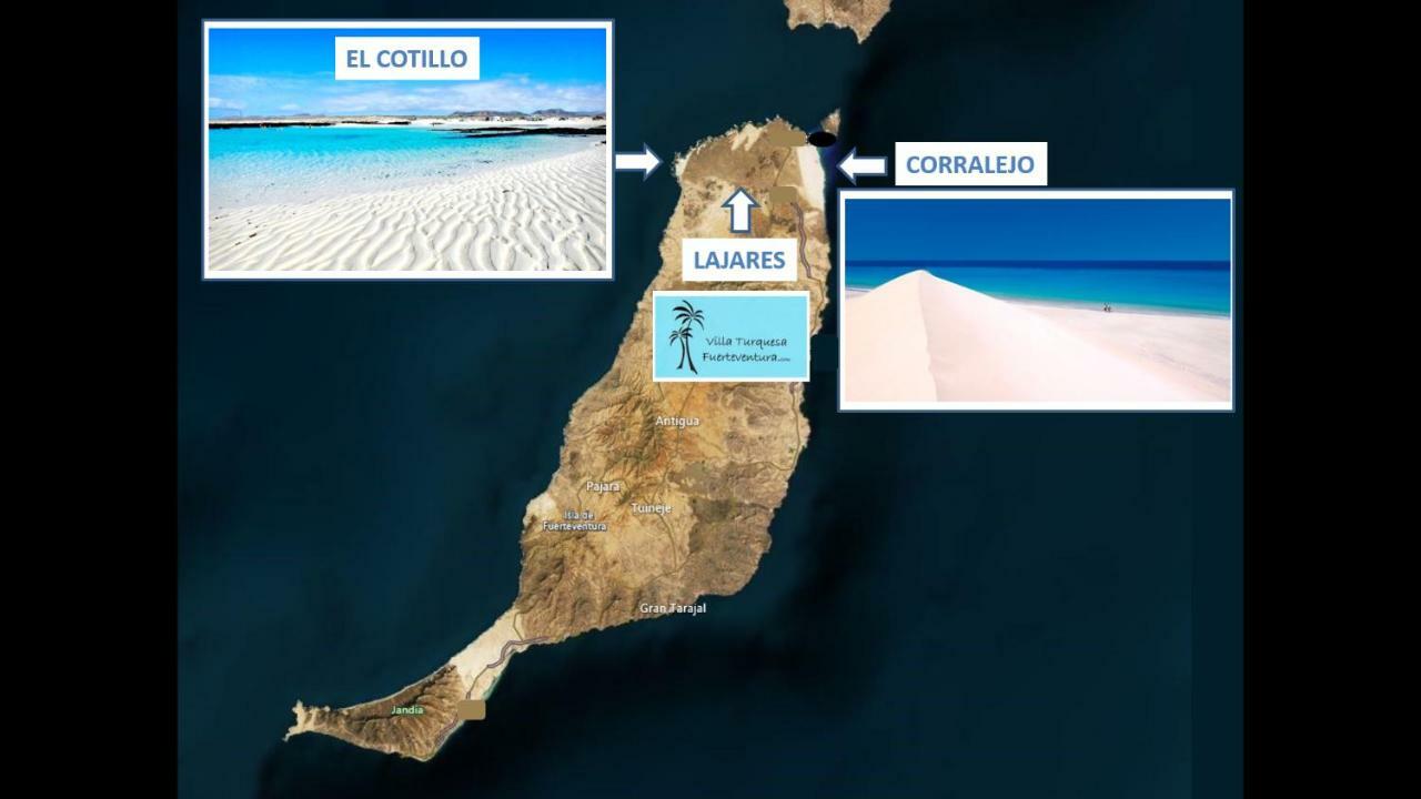 הוילה לאחארס Turquesa 1 Fuerteventura מראה חיצוני תמונה